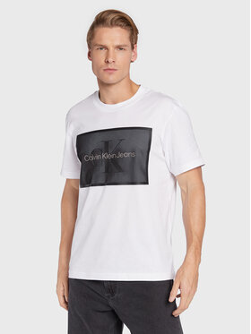 Calvin Klein Jeans Calvin Klein Jeans T-Shirt J30J321723 Biały Regular Fit