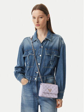 Guess Guess Дамска чанта Giully II Mini HWQG96 73740 Виолетов