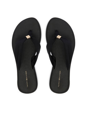 Tommy Hilfiger Tommy Hilfiger Σαγιονάρες Scandi Soft Summer Sandal FW0FW09421 Μαύρο