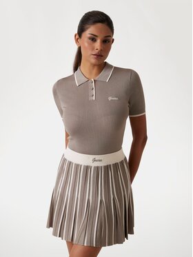 Guess Guess Top 172481 Brązowy Classic Fit