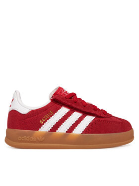 adidas adidas Sneakersy Gazelle Indoor Comfort Closure Elastic Lace IH9132 Červená