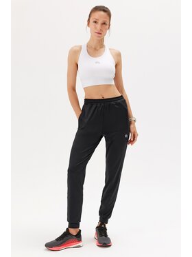 ROUGH RADICAL ROUGH RADICAL Spodnie dresowe ACTIV RUN WOMEN LONG Czarny Active Fit
