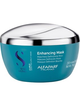 Alfaparf Alfaparf Alfaparf Semi Di Lino Curls wzmacniająca maska do włosów kręconych 200ml Maska do włosów