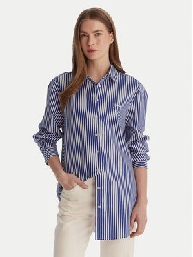 Guess Guess Srajca W6GH39 W1849 Modra Relaxed Fit