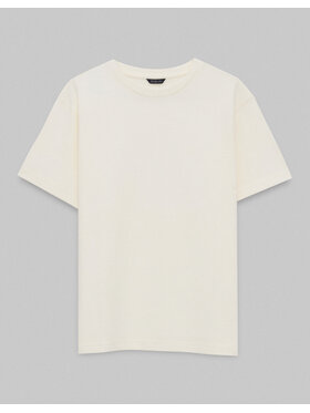 Borgio Borgio T-Shirt Liveri Biały Slim Fit
