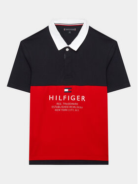 Tommy Hilfiger Tommy Hilfiger Poloshirt KB0KB08155 Dunkelblau Regular Fit