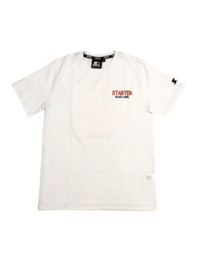 Starter Starter T-shirt q-bab-69484 Bianco Regular Fit