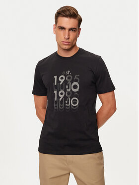 Liu Jo Liu Jo T-krekls QF4242 J4783 Melns Regular Fit