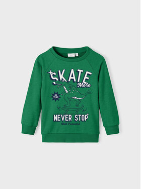 NAME IT NAME IT Μπλούζα 13218863 Πράσινο Regular Fit