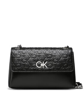 Calvin Klein Calvin Klein Táska Re-Lock Ew Cony Crossbody-Emb Mn K60K610919 Fekete