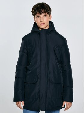 BIG STAR BIG STAR Kurtka zimowa OSKAR_404_130 Granatowy Basic Fit