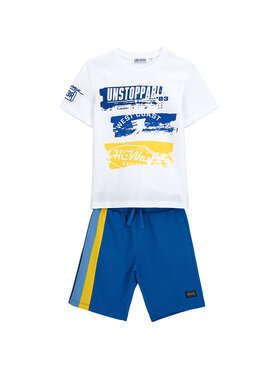 Original Marines Original Marines Marškinėlių ir šortų komplektas DFP4217YM Mėlyna Regular Fit