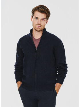 Pako Lorente Pako Lorente Sweter P24WF-2X-022 Granatowy Classic Fit