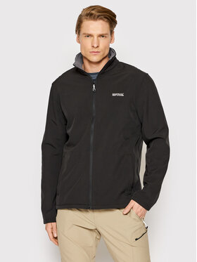 Regatta Regatta Куртка softshell Cera V RML210 Чорний Regular Fit