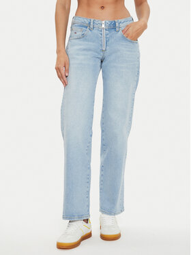Tommy Jeans Tommy Jeans Τζιν Sophie DW0DW19262 Μπλε Straight Fit
