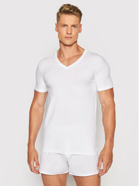 Hanro Hanro Podkoszulek Superior 3089 Biały Slim Fit