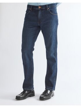 Wrangler Wrangler Jeansy GREENSBORO Niebieski Straight Leg