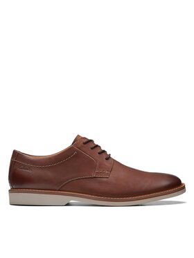 Clarks Clarks Polobotky Atticus LTLace 26172070 Hnědá