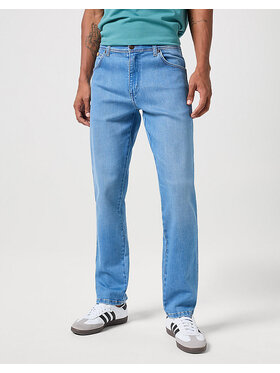 Wrangler Wrangler Jeansy RIVER Niebieski Slim Fit