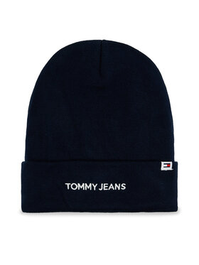 Tommy Jeans Tommy Jeans Čiapka Linear Logo AM0AM12025 Tmavomodrá