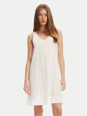 United Colors Of Benetton United Colors Of Benetton Нічна сорочка 4SHX3C008 Écru Regular Fit