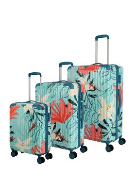 Travelite Travelite Komplet walizek 303854 Turkusowy