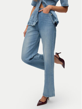 Vero Moda Vero Moda Jeansy Vega 10347947 Modrá Wide Leg