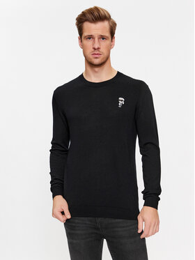 KARL LAGERFELD KARL LAGERFELD Sweater 655013 534399 Fekete Regular Fit