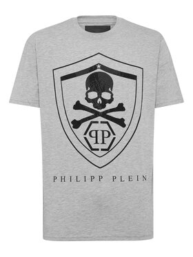 PHILIPP PLEIN PHILIPP PLEIN T-shirt 691 Grigio Regular Fit