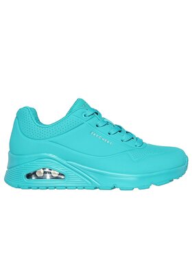 Skechers Skechers Sneakersy 73690-TURQ Turkusowy