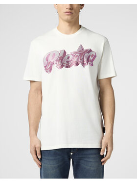 PHILIPP PLEIN PHILIPP PLEIN T-Shirt 30615 Bílá Regular Fit