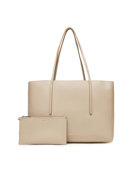 Calvin Klein Calvin Klein Дамска чанта Foil Logo Tote W/Pouch LV04F3274G Бежов