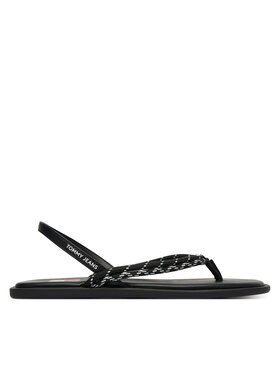 Tommy Jeans Tommy Jeans Szandál Tjw Casual Rope Sandal EN0EN02951 Fekete