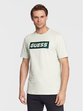 Guess Guess T-Shirt Eldred Z2BI04 K8FQ4 Zielony Regular Fit