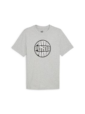Puma Puma T-Shirt 680174 Szary Regular Fit
