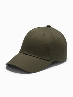 Ombre Ombre Czapka z daszkiem OM-ACCS-0102 Khaki