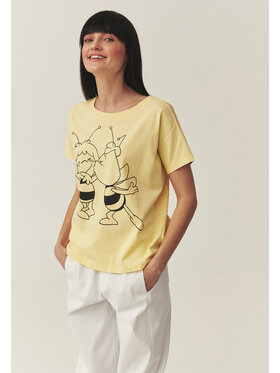 TATUUM Tatuum T-Shirt NILS Żółty Classic Fit