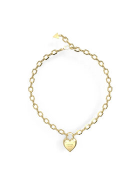 Guess Guess Naszyjnik JUBN04268JWYGT/U Zielony