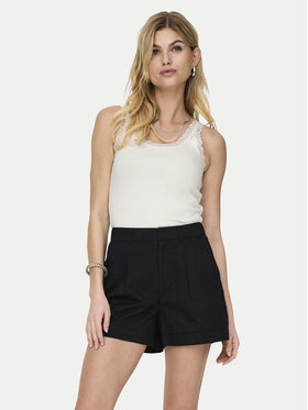 ONLY ONLY Top Sara 15345994 Kremowy Slim Fit