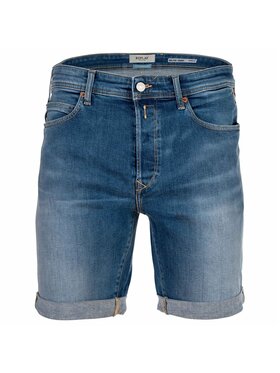 REPLAY REPLAY Szorty materiałowe 28638 Niebieski Slim Fit
