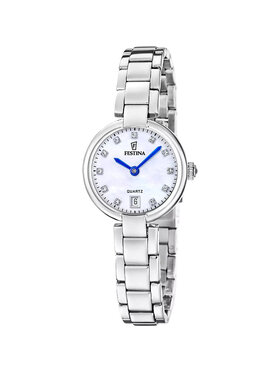 Festina Festina Zegarek F20784-1 Srebrny