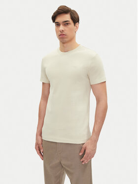 Mustang Mustang T-Shirt Allen 1016486 Beige Slim Fit