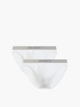 Atlantic Atlantic Slipy pima cotton Biały