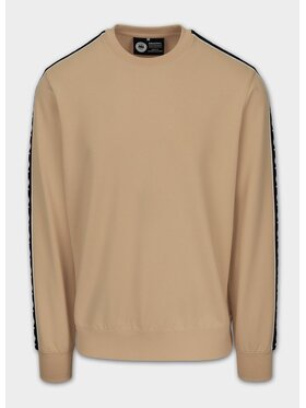 PITBULL PITBULL Bluza TAPE NUGGET Beżowy Regular Fit