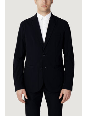 Armani Exchange Armani Exchange Giacca da abito TINTA UNITA Blu To Fit