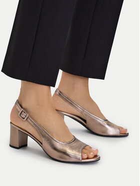 Caprice Caprice Sandály 9-28307-46 Zlatá