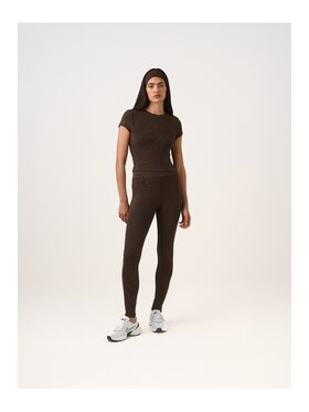 La Mania La Mania Top MIKA Brązowy Active Fit