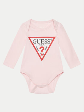 Guess Guess Боді H5RW00 K6YW1 Рожевий Regular Fit