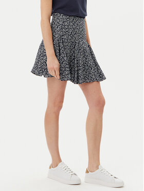 Pepe Jeans Pepe Jeans Spódnica trapezowa Cassandra PL901196 Granatowy Regular Fit