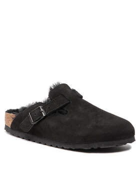 Birkenstock Birkenstock Pantofole Boston Vl/Shearling 0259883 Nero